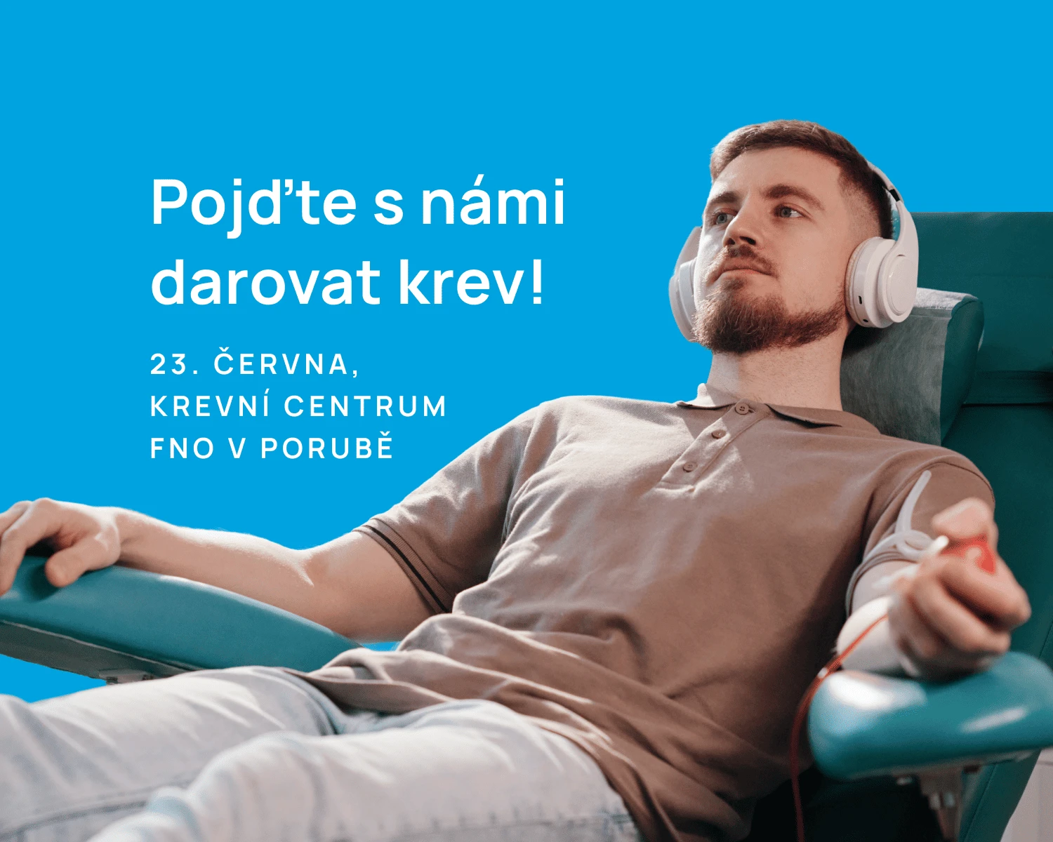 Pojďte s námi 23.6. darovat krev!